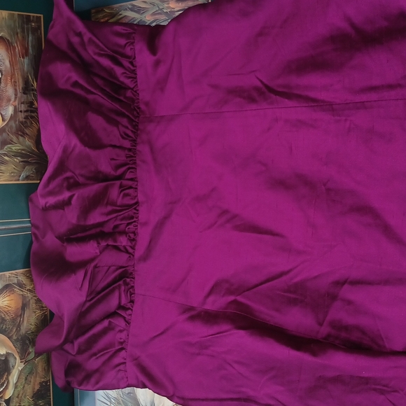 Strapless silk dress by Canadian designer‎ Pam Chorle on Queen st West Toronto L - Picture 6 of 6